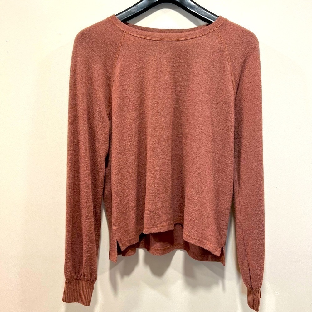 Abercrombie & Fitch Soft A&F Cozy Cropped Crewneck Sweater Size Small